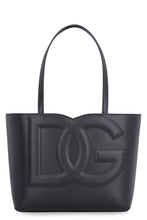 Load image into Gallery viewer, Logo leather tote bag
