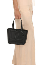 Load image into Gallery viewer, Logo leather tote bag
