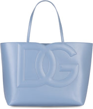 Load image into Gallery viewer, DG Logo leather tote bag
