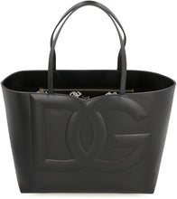 Load image into Gallery viewer, DG Logo leather tote bag
