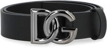 Load image into Gallery viewer, DG buckle leather belt
