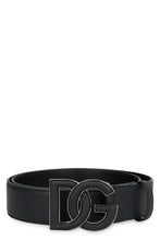Load image into Gallery viewer, Calf leather belt with buckle
