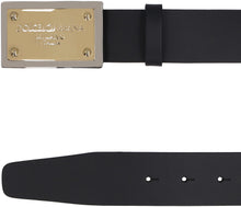 Load image into Gallery viewer, Logo buckle leather belt
