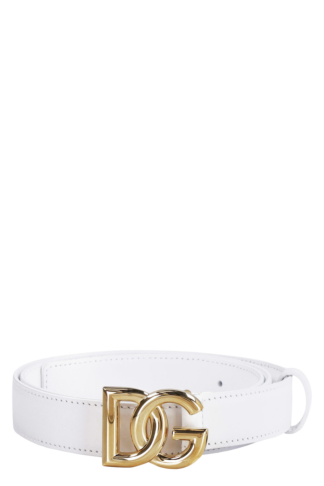 DG buckle leather belt
