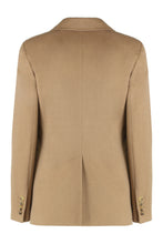 Load image into Gallery viewer, Blazer in camel fabric
