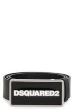 Load image into Gallery viewer, Logo buckle leather belt
