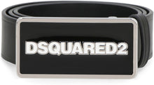 Load image into Gallery viewer, Logo buckle leather belt
