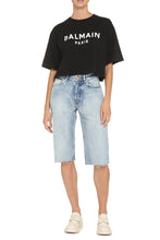 Load image into Gallery viewer, Cotton crew-neck T-shirt
