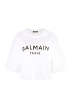 Load image into Gallery viewer, Cotton crew-neck T-shirt
