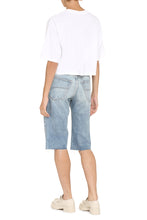 Load image into Gallery viewer, Cotton crew-neck T-shirt
