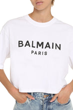 Load image into Gallery viewer, Cotton crew-neck T-shirt
