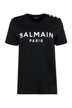 Load image into Gallery viewer, Cotton crew-neck T-shirt
