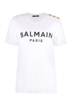 Load image into Gallery viewer, Cotton crew-neck T-shirt
