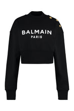 Load image into Gallery viewer, Logo detail cotton sweatshirt
