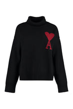 Load image into Gallery viewer, Virgin wool turtleneck sweater
