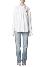 Load image into Gallery viewer, Cotton poplin shirt
