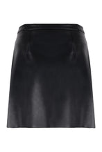 Load image into Gallery viewer, Biblios faux leather mini skirt
