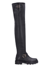 Load image into Gallery viewer, Biker over-the-knee boots
