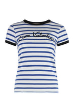 Load image into Gallery viewer, Striped cotton t-shirt
