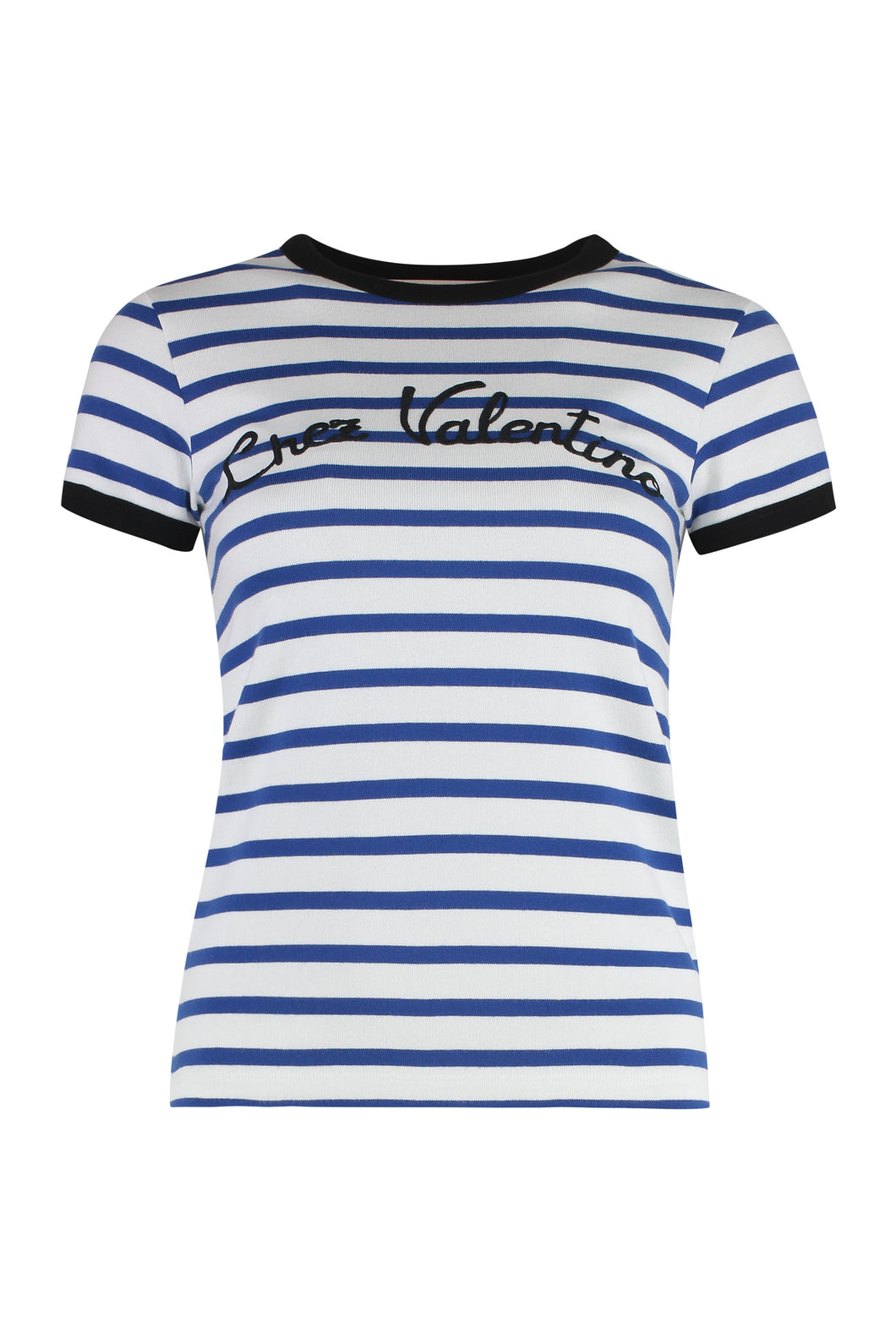Striped cotton t-shirt