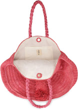 Load image into Gallery viewer, Boribory L raffia tote bag
