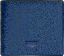 Load image into Gallery viewer, Leather flap-over wallet

