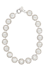 Load image into Gallery viewer, Brema silver plated metal necklace
