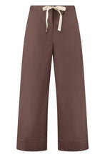 Load image into Gallery viewer, Bronzo high-rise cotton trousers
