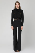 Load image into Gallery viewer, Pussy-bow collar georgette shirt
