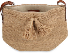 Load image into Gallery viewer, Capri raffia tote bag
