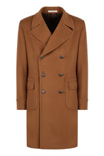 Load image into Gallery viewer, Carlo double-breasted wool and cashmere coat

