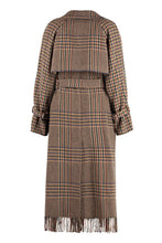 Load image into Gallery viewer, Cartone belted double-breasted coat

