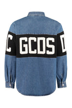Load image into Gallery viewer, Logo detail denim shirt

