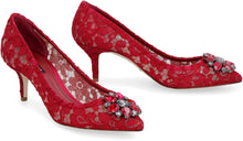 Load image into Gallery viewer, Bellucci lace pump
