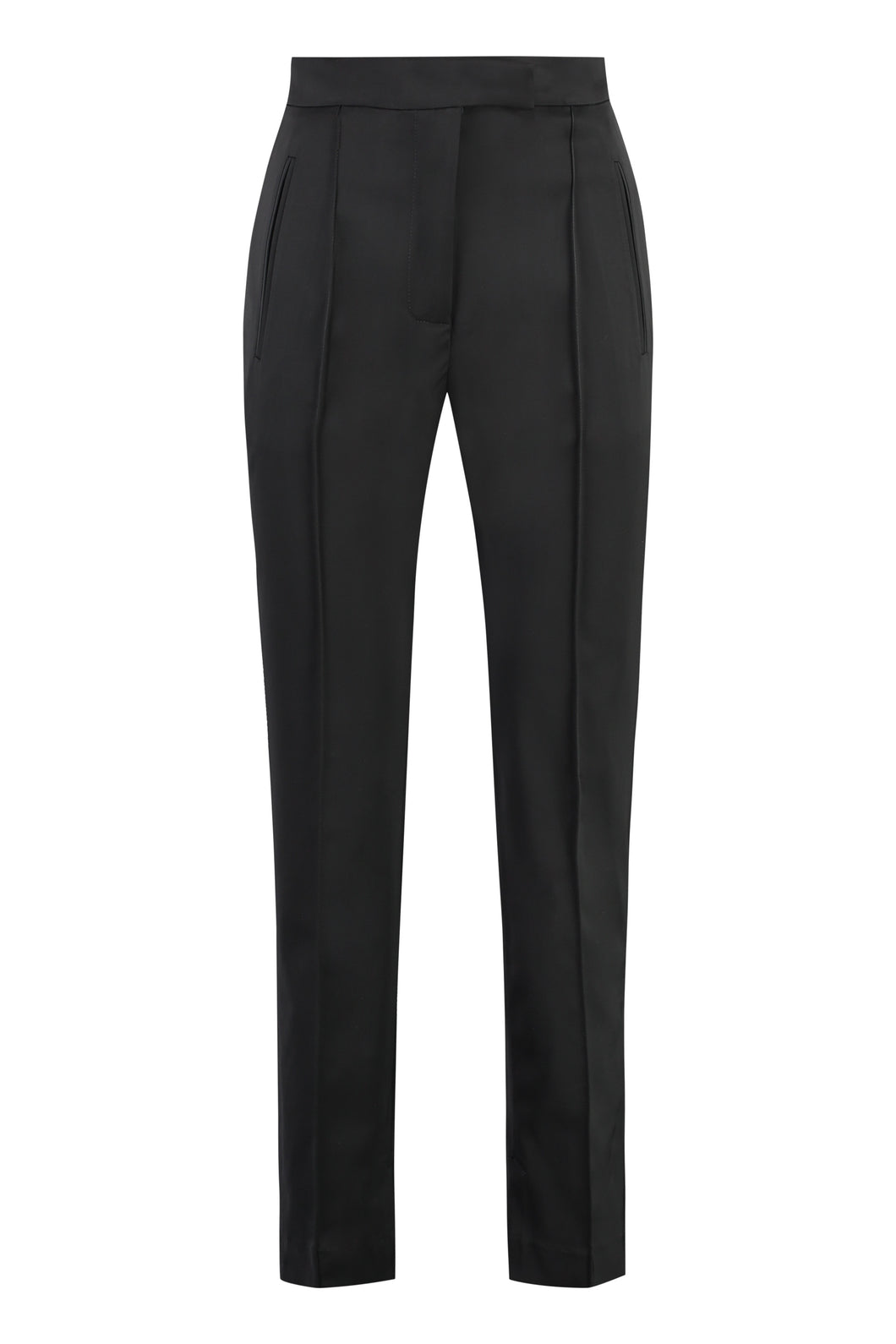 Stretch viscose trousers