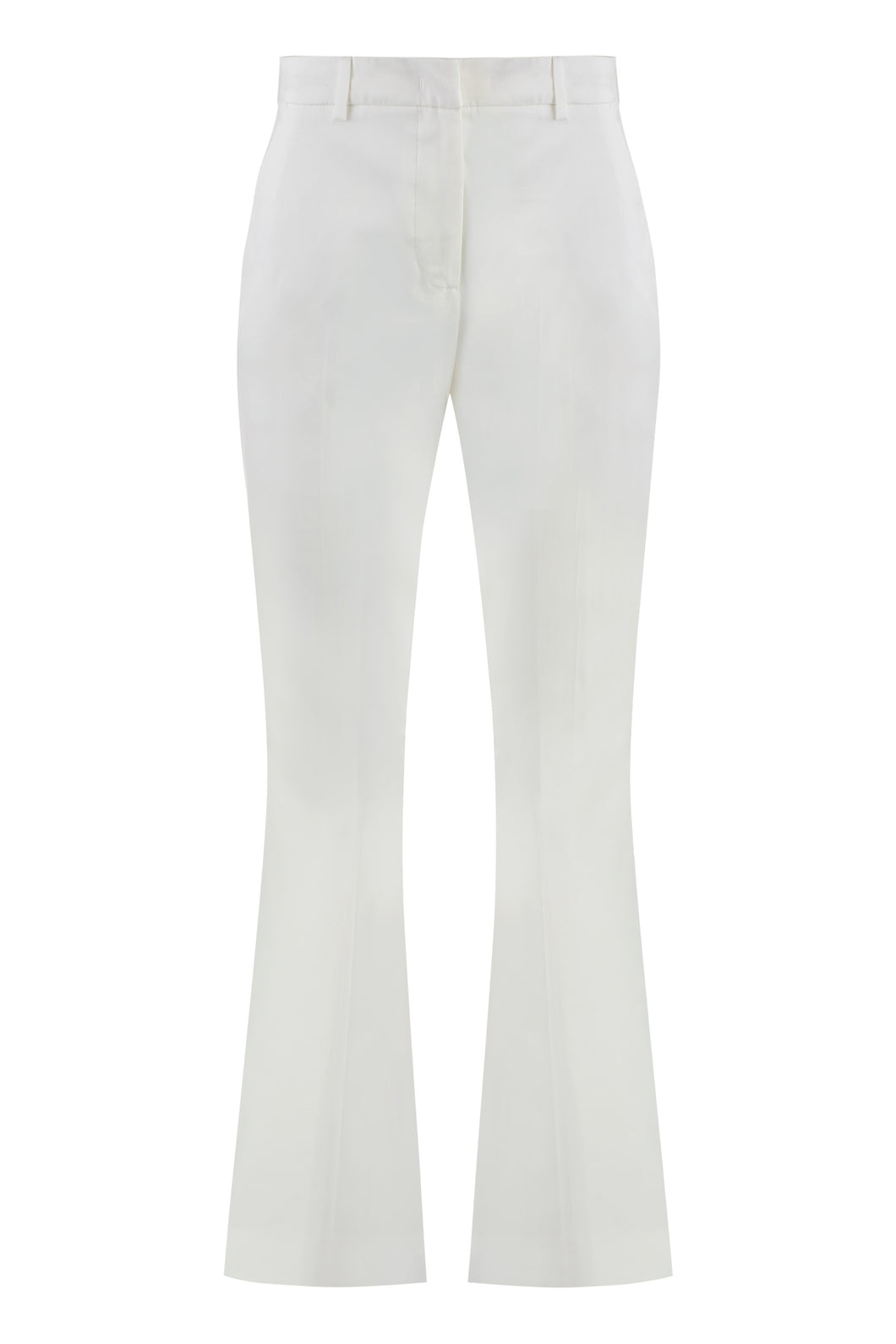 Stretch cotton trousers