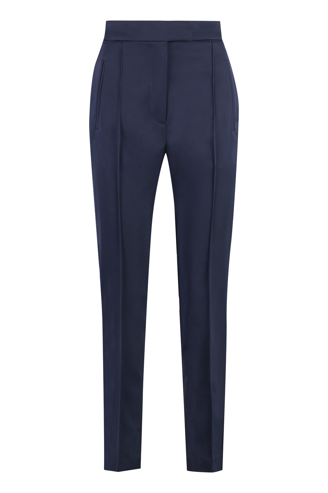 Stretch viscose trousers