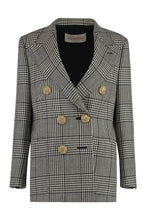 Load image into Gallery viewer, Houndstooth pattern blazer
