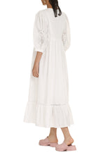 Load image into Gallery viewer, Cerbero lace inserts cotton dress
