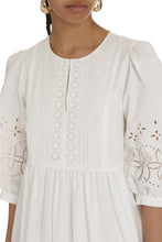 Load image into Gallery viewer, Cerbero lace inserts cotton dress
