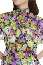 Load image into Gallery viewer, Cesena printed silk blouse
