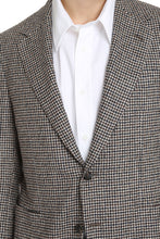 Load image into Gallery viewer, Houndstooth wool blazer
