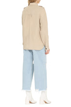 Load image into Gallery viewer, Long sleeve linen blend shirt
