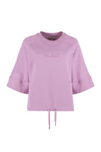 Load image into Gallery viewer, Logo detail cotton sweatshirt
