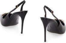 Load image into Gallery viewer, Leather slingback pumps
