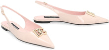 Load image into Gallery viewer, Leather slingback pumps
