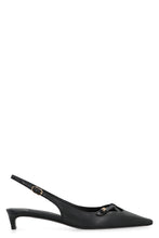 Load image into Gallery viewer, Leather slingback pumps
