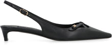 Load image into Gallery viewer, Leather slingback pumps
