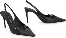 Load image into Gallery viewer, Leather slingback pumps
