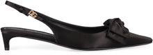 Load image into Gallery viewer, Satin slingback pumps
